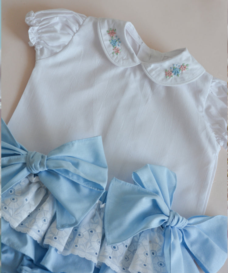 Blusa Basica Niña Cuello Bebe
