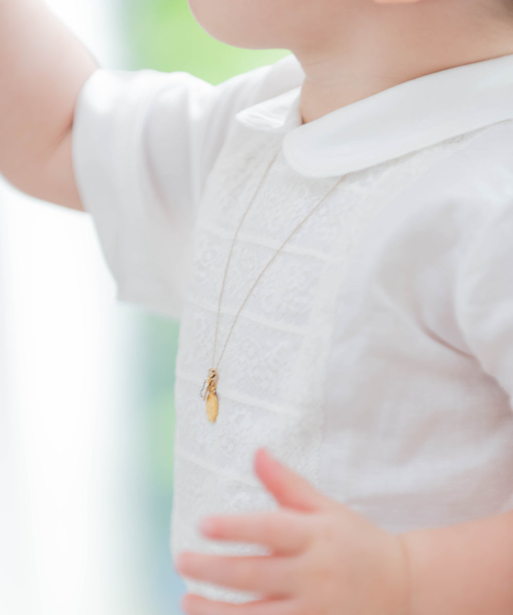 Conjunto Odie Bautizo en Ivory